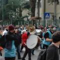 La banda del GRIDAS e la Malamurga di Roma. ph. Aniello Gentile.