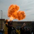 Gli sputafuoco di Bologna: imprenditore del nord e rifiuto tossico portato al Sud. ph. Aniello Gentile.