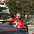 Il Maestro Gianni Tarricone illustra le maschere e il tema del 27° Corteo di Carnevale. Ph. Aniello Gentile.