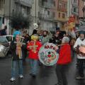 La banda del GRIDAS con la compagnia 
