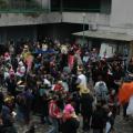 Invasione del lotto P. 29° Corteo di carnevale di Scampia, domenica 6 marzo 2011. Ph. Aniello Gentile.