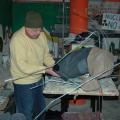 Laboratori di carnevale 2012 del GRIDAS. Il primo rivestimento dell
