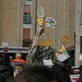 San Ghetto Martire benedice il 30° Corteo di Carnevale di Scampia, Domenica 19 febbraio 2012. ph. Aniello Gentile.