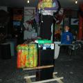 Laboratori di Carnevale 2013 del GRIDAS: pupazza che fa il compostaggio realizzata dall