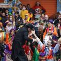 Turbinìo di murghe nel Lotto P al 32° Corteo di Carnevale di Scampia, Domenica 2 marzo 2014. Ph. Aniello Gentile.