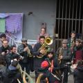 La Titubanda al Lotto P, per il 32° Corteo di Carnevale di Scampia, Domenica 2 marzo 2014. Ph. Aniello Gentile.