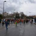 Il 32° Corteo di Carnevale di Scampia risale verso il Campo Rom, Domenica 2 marzo 2014. Ph. Aniello Gentile.
