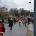 Il 32° Corteo di Carnevale di Scampia risale verso il Campo Rom, Domenica 2 marzo 2014. Ph. Aniello Gentile.