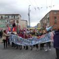 Le MammeMontale al 33° Corteo di Carnevale di Scampia, domenica 15 febbraio 2015. Ph. Franco Maiello.
