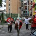 La Banda del GRIDAS al 33° Corteo di Carnevale di Scampia, domenica 15 febbraio 2015. Ph. Aniello Gentile.