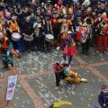 Murgueri nel lotto P al 33° Corteo di Carnevale di Scampia, domenica 15 febbraio 2015. Ph. Aniello Gentile.