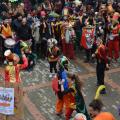 Murgueri nel lotto P al 33° Corteo di Carnevale di Scampia, domenica 15 febbraio 2015. Ph. Aniello Gentile.