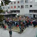 Invasione di colori e musica nel lotto P per il 33° Corteo di Carnevale di Scampia, domenica 15 febbraio 2015. Ph. Aniello Gentile.