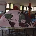 La visione negativa del mondo sull’emisfero destro del cervello. Laboratori di Carnevale 2016. Ph. Martina Pignataro.