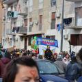 Il Centro Polisportivo ‘Il Raggio di Sole’ di Scampia al 34° Corteo di Carnevale di Scampia svolta nell’Ises, domenica 7 febbraio 2016. Ph. Aniello Gentile.
