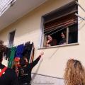 La compagnia ‘Delirio Creativo’ al 34° Corteo di Carnevale di Scampia, domenica 7 febbraio 2016. Ph. Ferdinando Kaiser.