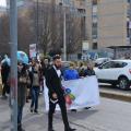 L’associazione Recupero Territorio Scampia al 34° Corteo di Carnevale di Scampia, domenica 7 febbraio 2016. Ph. Aniello Gentile.