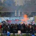 Falò allegorico del 34° Corteo di Carnevale di Scampia, domenica 7 febbraio 2016. Ph. Aniello Gentile.