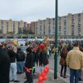 Il 34° Corteo di Carnevale di Scampia riparte alla volta del lotto P, domenica 7 febbraio 2016. Ph. Aniello Gentile.