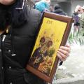 Le ‘Sacre Fritture’ della Chiesa Pastafariana Italiana della Campania al 34° Corteo di Carnevale di Scampia, domenica 7 febbraio 2016. Ph. Paola Lauri.