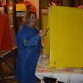 I libri si colorano con i colori della pace (cartone e cartapesta). Laboratori di Carnevale 2017. Ph. Martina Pignataro.