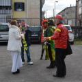 L’associazione Uè cap Risveglio cittadino al 36° Corteo di Carnevale di Scampia, domenica 11 febbraio 2018. Ph. Martina Pignataro.
