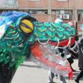 Il drago del Centro “Zenit” di Melito al 36° Corteo di Carnevale di Scampia, domenica 11 febbraio 2018. Ph. Rosario Nasti.