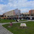 Falò conclusivo a Largo Battaglia del 36° Corteo di Carnevale di Scampia, domenica 11 febbraio 2018. Ph. Aniello Gentile.