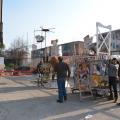 Preparativi per il 37° Corteo di Carnevale di Scampia, domenica 3 marzo 2019. Ph. Martina Pignataro.