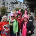 L’Associazione Dream Team - Donne in rete al 37° Corteo di Carnevale di Scampia, domenica 3 marzo 2019. Ph. Martina Pignataro.