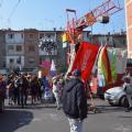 La Gru al 37° Corteo di Carnevale di Scampia, domenica 3 marzo 2019. Ph. Aniello Gentile.