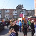 La Scuola Calcio ARCI Scampia al 37° Corteo di Carnevale di Scampia, domenica 3 marzo 2019. Ph. Aniello Gentile.