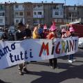 La Cdb del Cassano al 37° Corteo di Carnevale di Scampia, domenica 3 marzo 2019. Ph. Aniello Gentile.