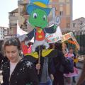 L’I.C. “Pertini” 87° “Don Guanella” al 37° Corteo di Carnevale di Scampia, domenica 3 marzo 2019. Ph. Aniello Gentile.