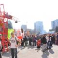Falò allegorico del 37° Corteo di Carnevale di Scampia, domenica 3 marzo 2019. Ph. Aniello Gentile.