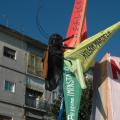 Il Grillo sulla Rosa dei Venti al 27° Corteo di Carnevale di Scampia, 2009. Ph. Martina Pignataro.