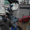 Il Punteruolo rosso sullo scafo della nave dei Pirati al 28° Corteo di Carnevale di Scampia, 2010. Ph. Martina Pignataro.