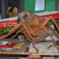 La pulce completata (Pulex irritans). Laboratori di Carnevale 2019. Ph. Martina Pignataro.