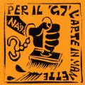 Antivertice G7, protesta contro la censura dei murales, Napoli, Luglio 1994.