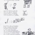 Fumetto-filastrocca sulla resistenza quotidiana antifascista, 1994, seconda pagina.