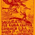 Incontro di solidarietà con Cuba, dicembre 1992.