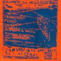 Spettacolo teatrale di solidarietà con la Palestina, dicembre 2003.