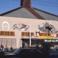 Chiesa della Resurrezione a Scampìa (Napoli), 1994. Vista d