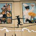 Mosaico alla maniera di Gaudì a Duisburg, Germania, 1998.