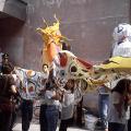 Laboratorio alla Scuola "Quarati" per la "Marcia ecologica", 1988. La "Marcia ecologica".