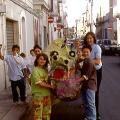 Gioia del Colle (Bari), 1997. In giro per le strade.