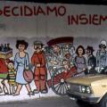 La gente del rione (particolare).