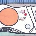 Scuola Virgilio III, Scampìa (Napoli), 1985. Fogli.