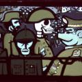 Il vagone della guerra (particolare).