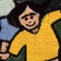 Un bambino (particolare).